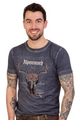 Marjo Trachtenshirt Herren - JÜRGEN, Blue Night, S
