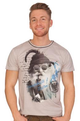 Marjo Trachtenshirt Herren - SEPPERL BAYERN, Grau, L