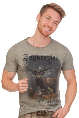 Marjo Trachtenshirt Herren - SEVERIN, Schilf, S