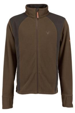 Orbis Fleecejacke Herren - GERARDO, Braun, XS