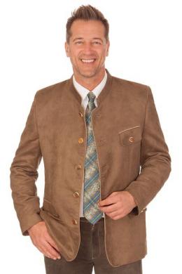 Orbis Janker - VELOUR/Stehkragen, Braun, 56
