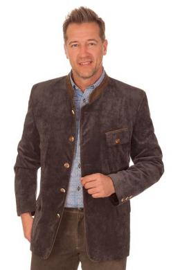 Orbis Janker - VELOUR/Stehkragen, Grau, 31