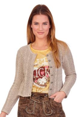 Orbis Trachten Strickjacke - MIARA, Natur, 36