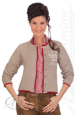 Orbis Trachten Strickjacke - ROSI, Natur, 54
