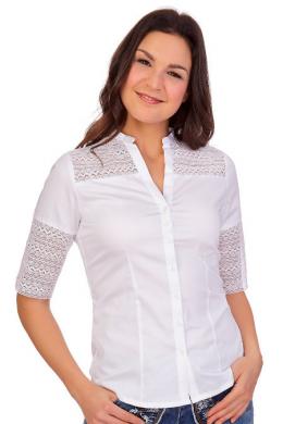 Orbis Trachtenbluse - AILINA, Weiß, 40