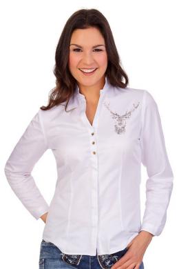 Orbis Trachtenbluse - ALANNA, Weiß, 44