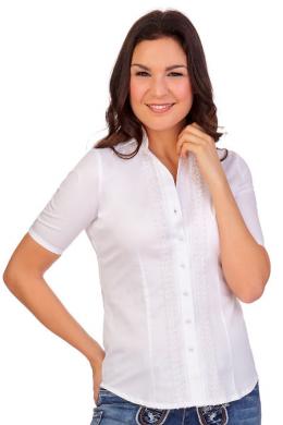 Orbis Trachtenbluse - ALIDE, Weiß, 46