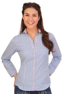Orbis Trachtenbluse - FANNY, Blau, 52