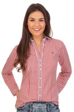 Orbis Trachtenbluse - FANNY, Rot, 36