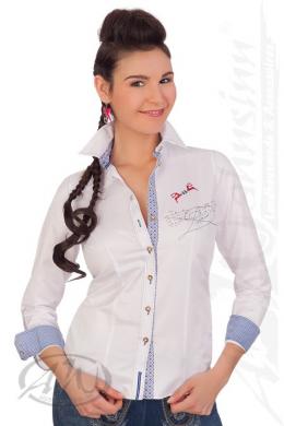 Orbis Trachtenbluse - GIPFELMAID, Weiß, 34