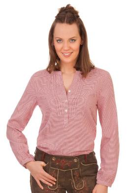 Orbis Trachtenbluse - HOLDA, Rot, 52