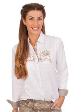 Orbis Trachtenbluse - JOHANNA, Braun, 50