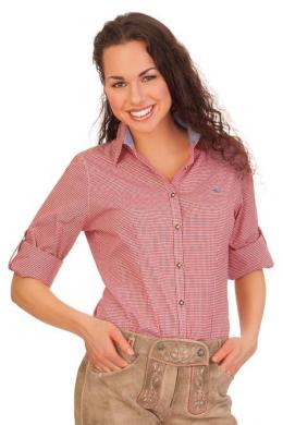 Orbis Trachtenbluse - MARLIES, Rot, 48