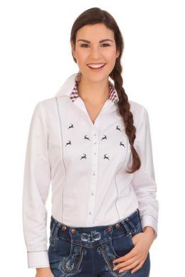 Orbis Trachtenbluse - OTTILIE, Weiß, 50