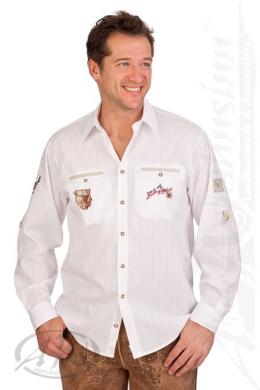Orbis Trachtenhemd - BERGGEIST, Weiß, 5XL