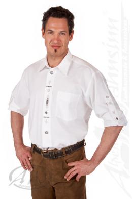 Orbis Trachtenhemd - H029, Weiß, XL
