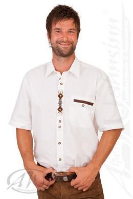 Orbis Trachtenhemd - H1232, Weiß, 4XL