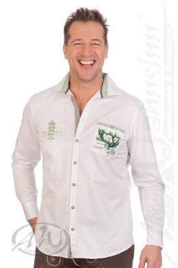 Orbis Trachtenhemd - H1645, Weiß, 49/50 (4XL)