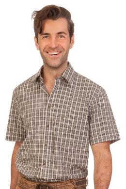 Orbis Trachtenhemd - JÄGER, Grün, 45/46 (XXL)