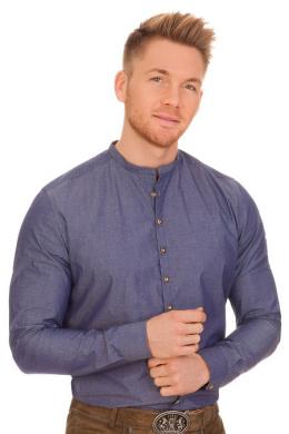 Orbis Trachtenhemd - JUSTUS, Marine, 41/42 (L)