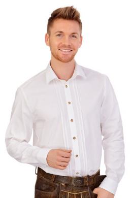 Orbis Trachtenhemd - OSBERT, Weiß, 51/52 (5XL)