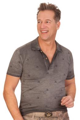 Orbis Trachtenshirt Herren - EMERNIK, Anthrazit, S