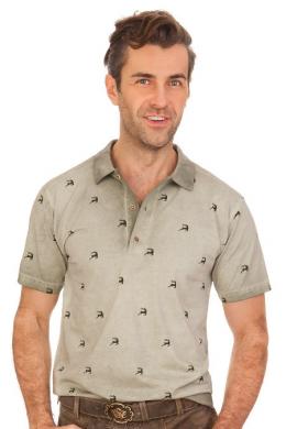 Orbis Trachtenshirt Herren - EMERNIK, Khaki, S