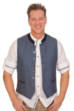 Orbis Trachtenweste - GORDIAN, Jeansblau, 58