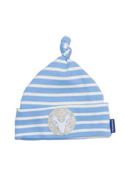 P. Eisenherz Babymütze - GEWEIH BUAM, Hellblau, M (6-9 Monate)
