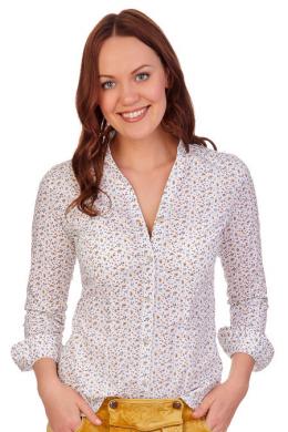 PURE Trachtenbluse - SOPHIA, Ocker, XL