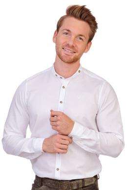 PURE Trachtenhemd - KORNELIS, Weiß, 43/44 (XL)