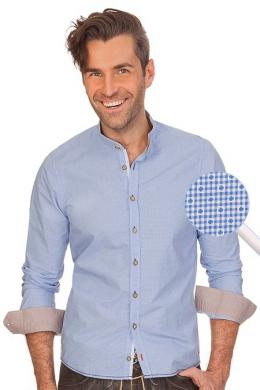 PURE Trachtenhemd - PHILIP, Blau, S