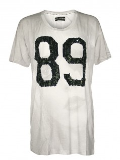 Religion Damen Shirt Ghost (XS) (weiß)