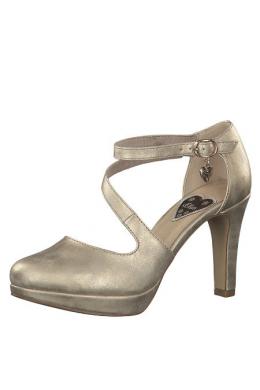 s.Oliver Trachtenpumps - PALINA, Gold metallic, 36