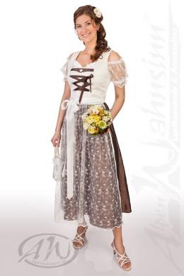 SB-Tracht Dirndl lang - IDA, Creme, 46