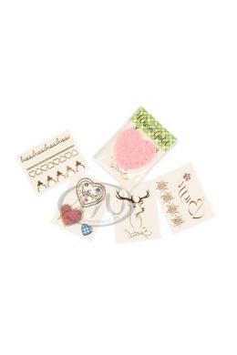Simplefine Jewelry Tattoo Tattoo Damen - WIESN GOLD, Gold