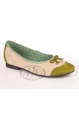 Spieth & Wensky Ballerinas Mädchen, Apfelgrün, 32