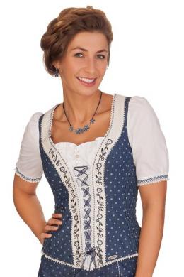 Spieth & Wensky Blusenshirt - FIDSCHI, Blau, 38