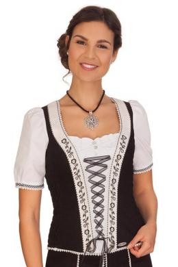 Spieth & Wensky Blusenshirt - FIDSCHI, Schwarz, 48