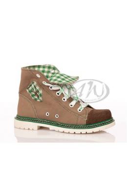 Spieth & Wensky Boots Damen - JACKY /braun/grün, Grün, 38