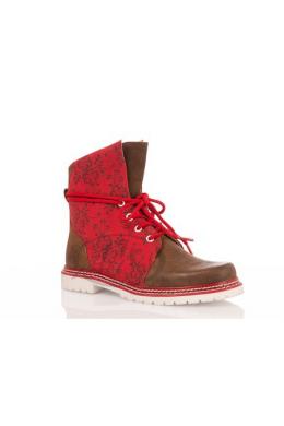 Spieth & Wensky Boots Damen - JANINA, Rot, 39