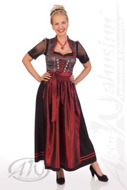 Spieth & Wensky Dirndl lang 2tlg. - BABETTE, Bordeaux, 50