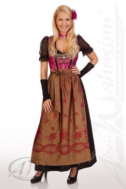 Spieth & Wensky Dirndl lang 2tlg. - SAPHIRA, Cyclam, 46