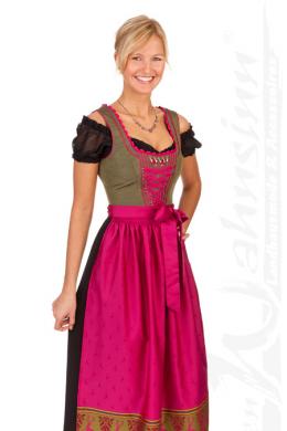 Spieth & Wensky Dirndl lang 3tlg. - HELENA, Pink, 50