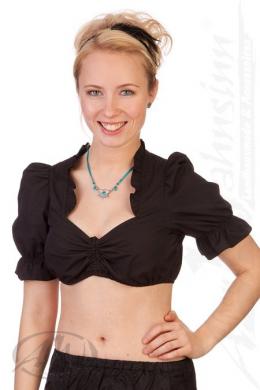 Spieth & Wensky Dirndlbluse - ALLEN, Schwarz, 48