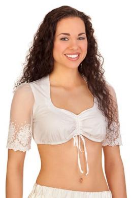 Spieth & Wensky Dirndlbluse - BEGONIA-AW, Creme, 38
