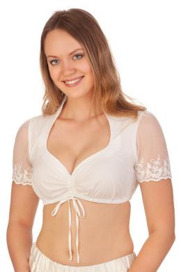 Spieth & Wensky Dirndlbluse - ISTRIA, Creme, 34