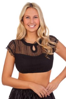 Spieth & Wensky Dirndlbluse - NEVENA, Schwarz, 36