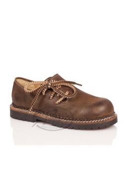 Spieth & Wensky Haferlschuhe Kinder - MAXI, Nubuk gespeckt, 24