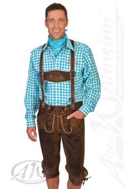Spieth & Wensky Kniebundlederhose - MAXIMILIAN, Walnuss 2, 62